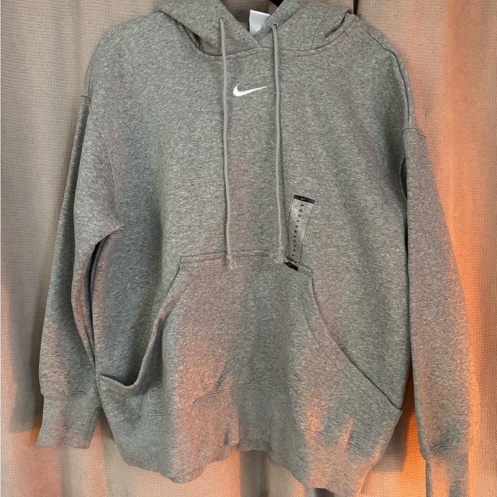 Nike Heather Gray Pullover Hoodie